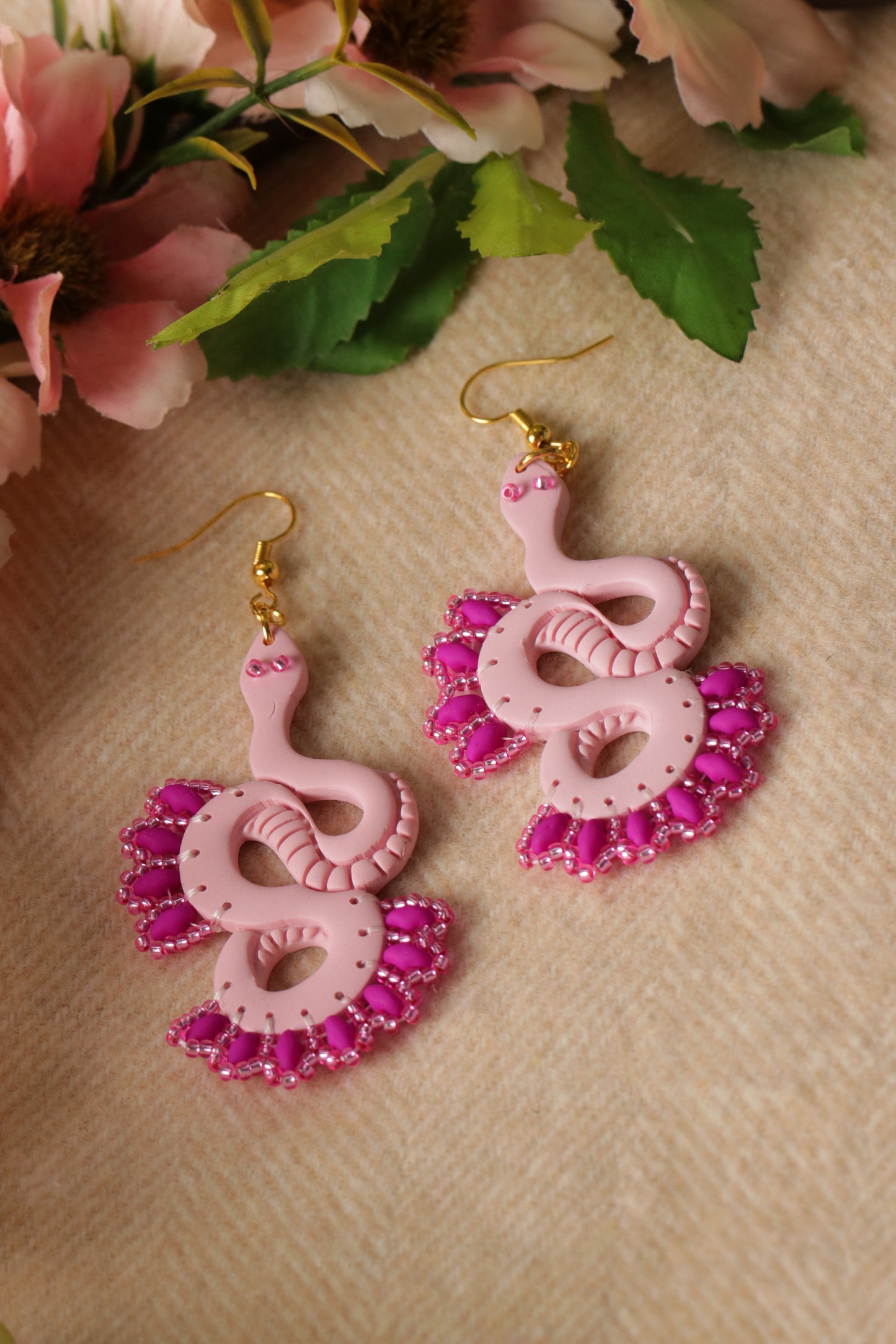 Pretty Pink Snakies