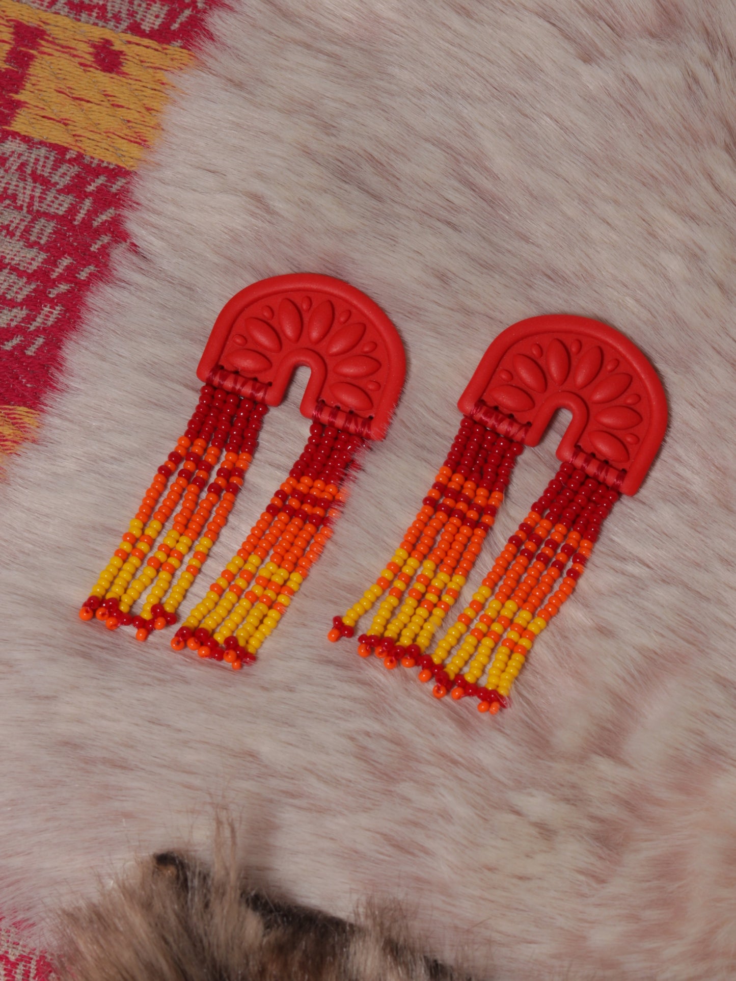 Red Gradient Arches