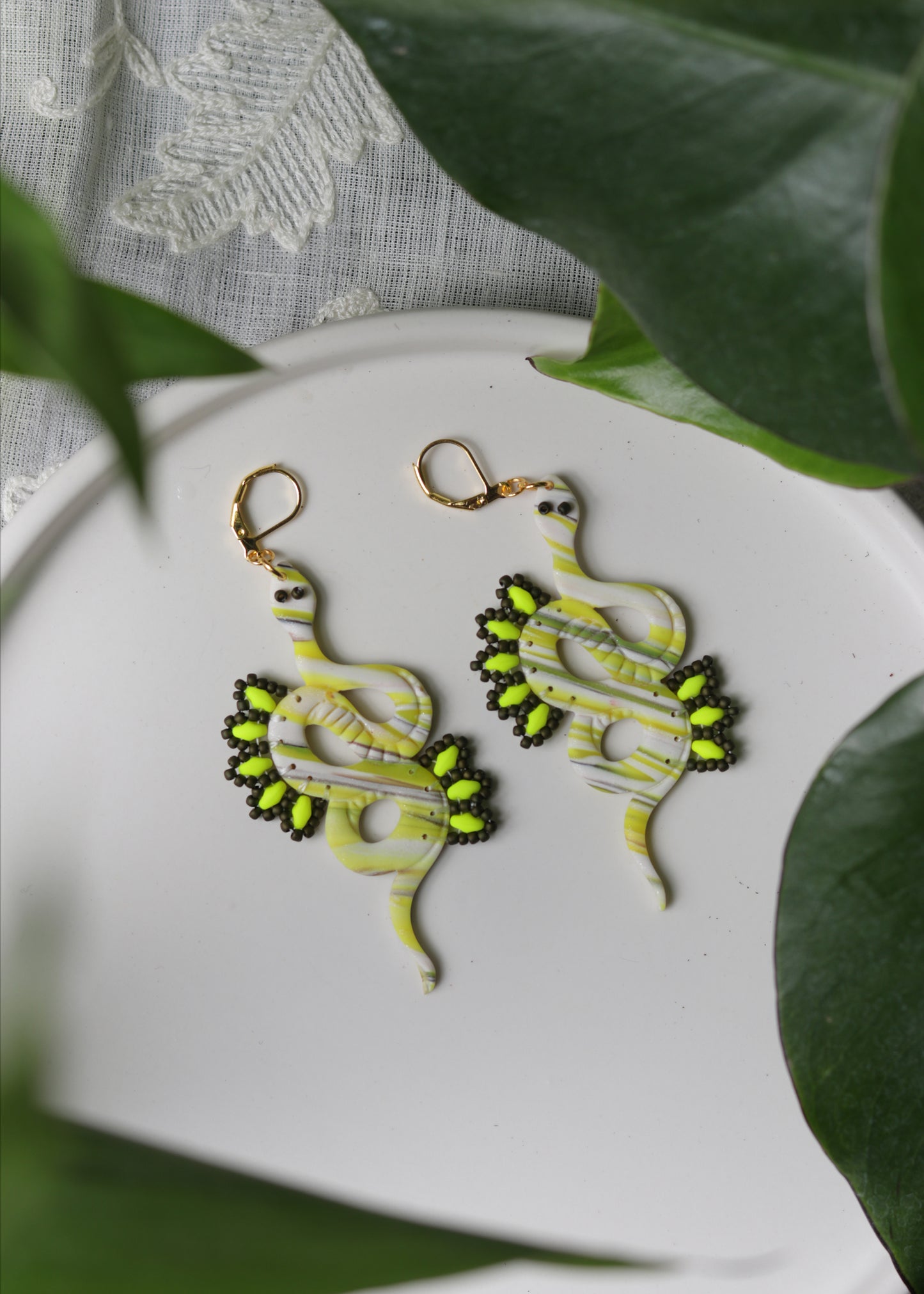 Neon Garden Snakes