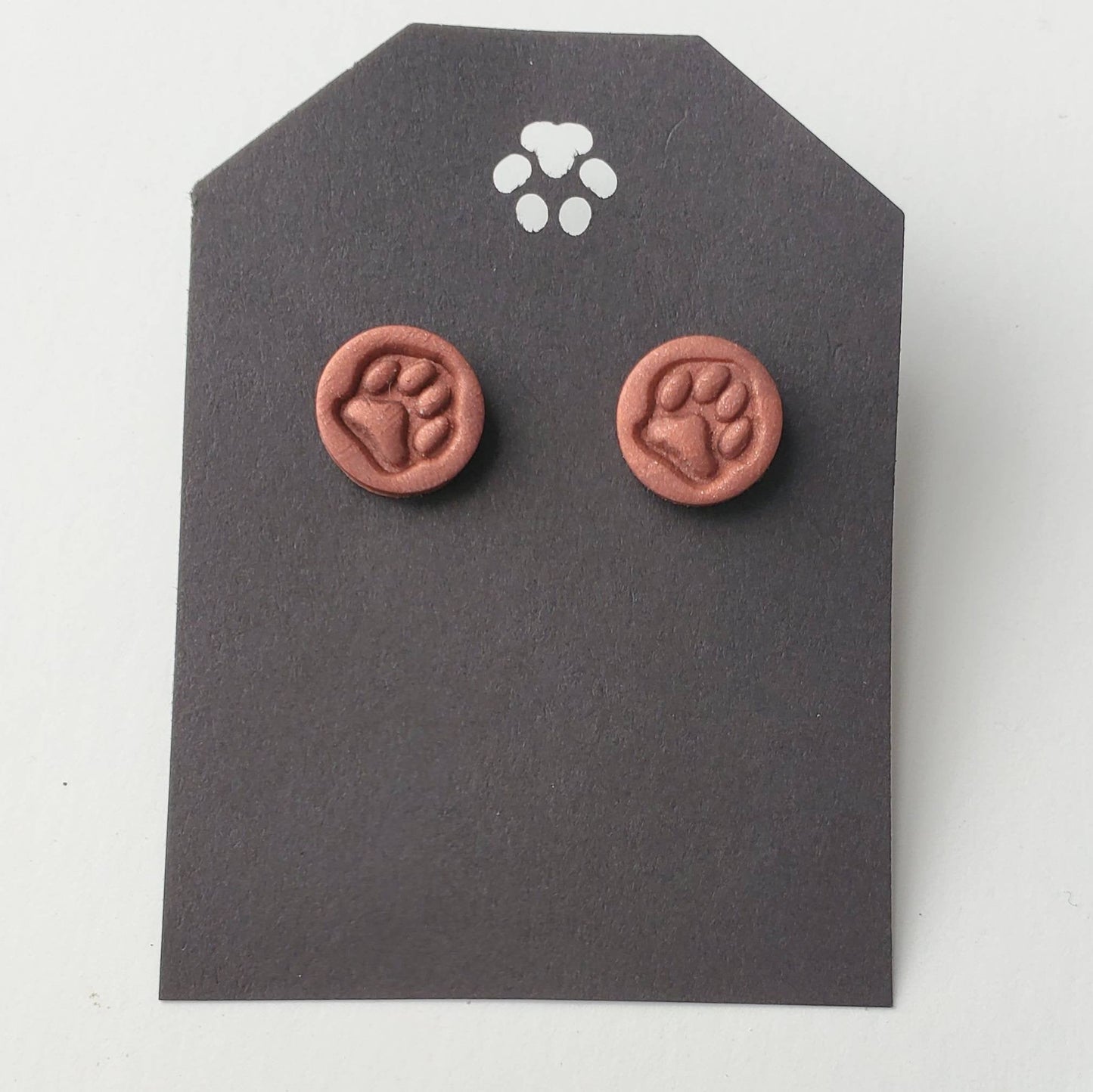 Sonny Boy Paw Print Studs (Donation)