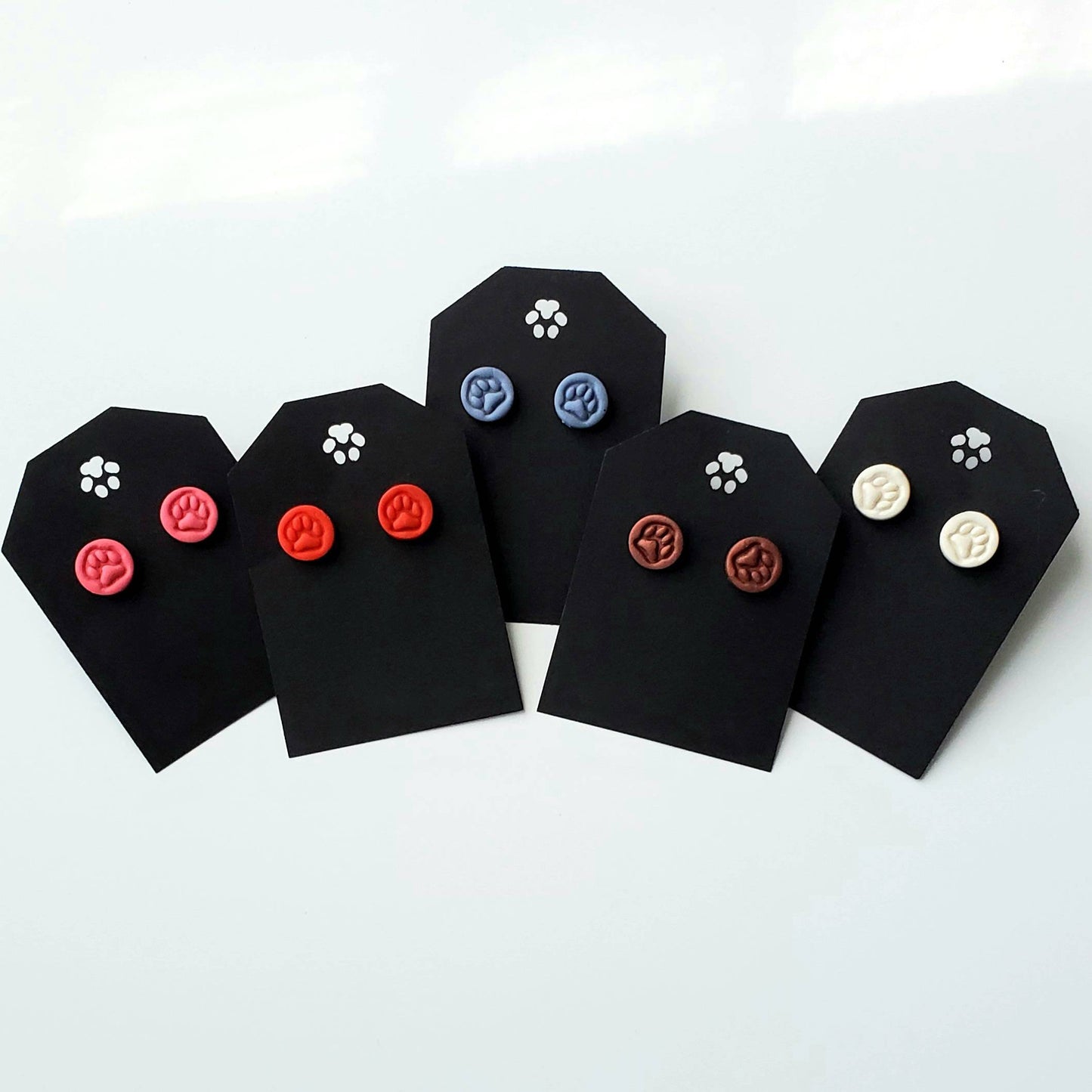 Sonny Boy Paw Print Studs (Donation)