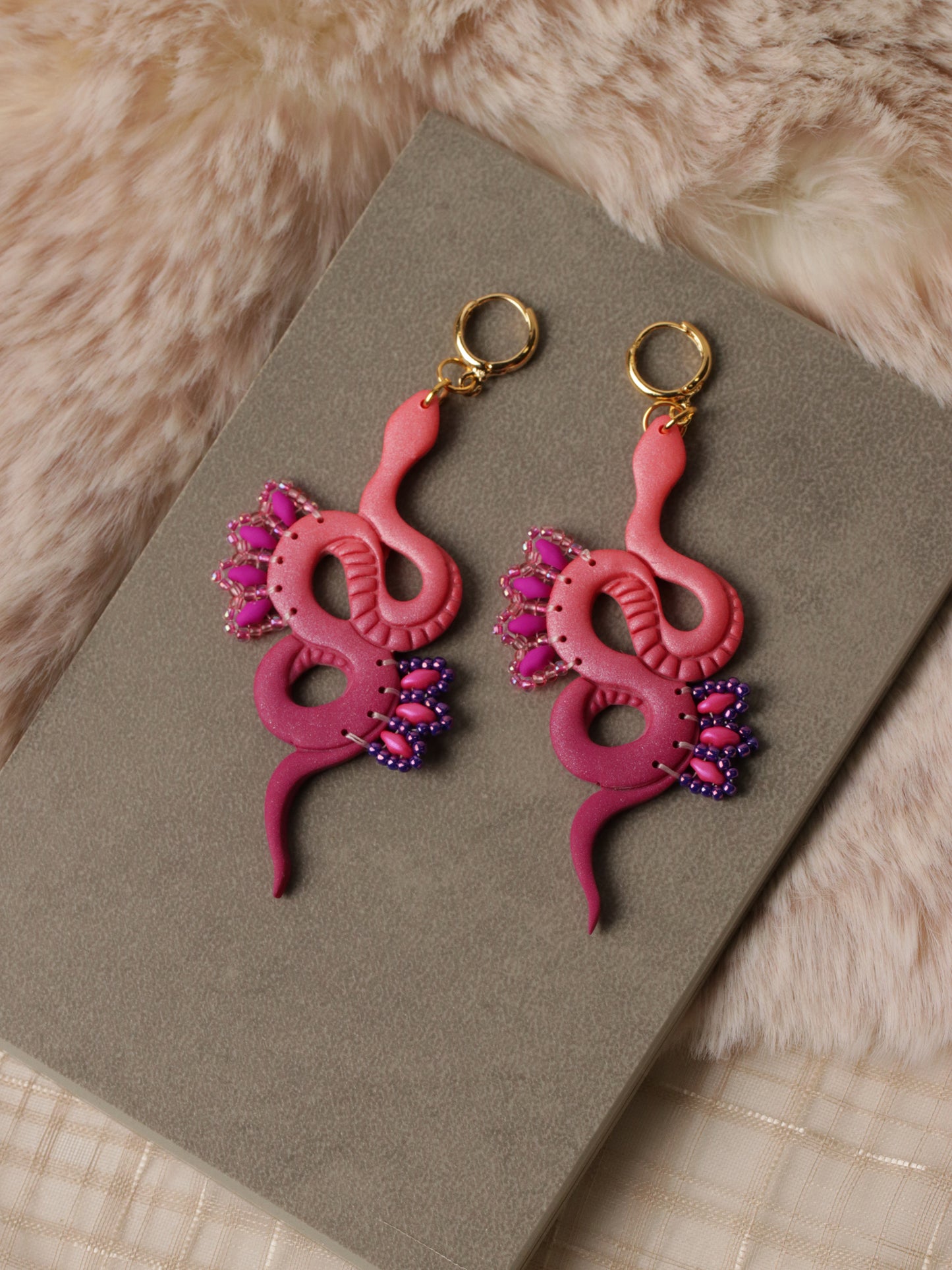 Princess Snakes Beaded