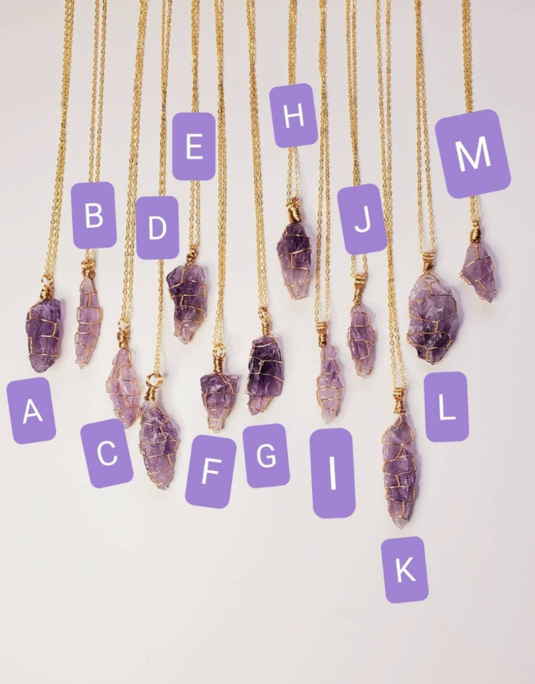 Amethysts Necklace